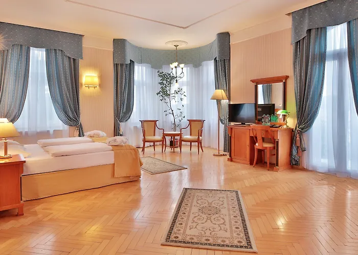 Belvedere Wellness מלון Mariánské Lázně