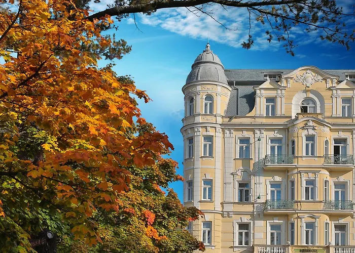 מלון Belvedere Wellness Mariánské Lázně